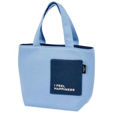 Imagem de Skater KNBP2-A Lancheira isolada com bolsos, azul transparente