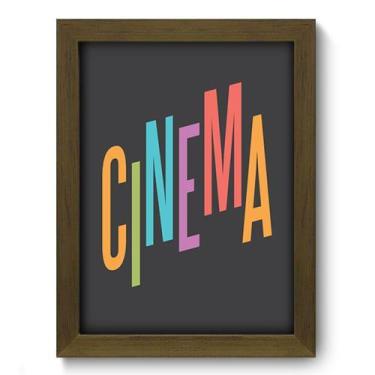 Imagem de Quadro Decorativo - Cinema - 19cm x 25cm - 043qdhm - Allodi