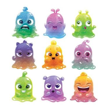 Imagem de Adesivo de Parede Infantil Slimes Quarto Criança - 081ir - Allodi