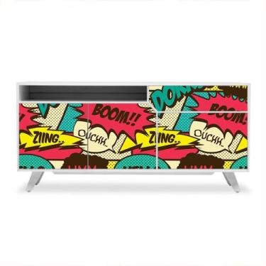 Imagem de Adesivo de Revestimento Móveis - Quadrinhos - Gibi - Comics - 090rev -