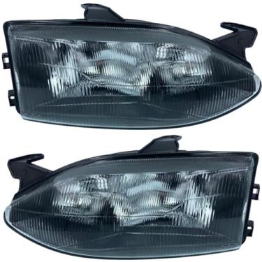 Imagem de Par Farol Palio G1 Mascara Negra 96 Á 00 Foco Duplo Vidro