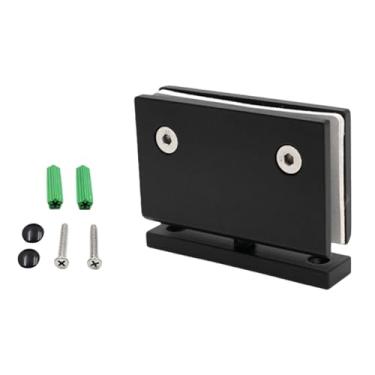 Imagem de IEUDNS Dobradiças para portas de chuveiro de vidro, aço inoxidável 304, acessórios profissionais para banheiro, grampo de fixação 360 graus para 8-12 mm, Style a