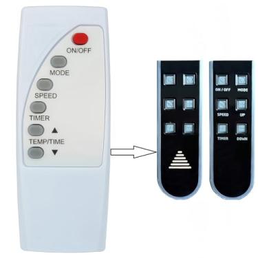 Imagem de Controle remoto de substituição para Haier Commercial Cool Air Conditioner Remote AC-5620-62 AC562062 AC-5620-71 AC562071 A2530-120-AA03 para CPN08XC9 CPN10XC9 CPN10XH9 CPN08XCJ CPN10XHJ CPN10XCJ