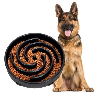 Imagem de Taça de alimentação lenta JASGOOD para cães grandes e médios, capacida