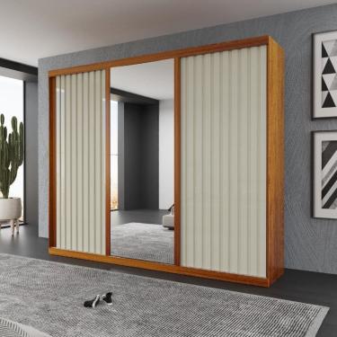 Imagem de Guarda Roupa Casal Active 3 Portas 6 Gavetas Bom Pastor