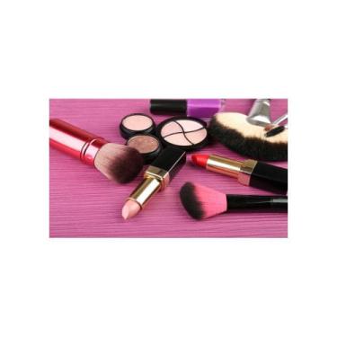 Imagem de Painel de Tecido Sublimado Maquiagem Make Up - Fabrika de Festa, 200x1