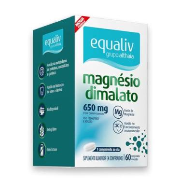 Imagem de Magnésio Dimalato 650mg (60 comp), Único