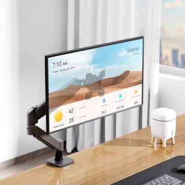 Imagem de BEMMY Suporte Ergonômico Suporte para Monitor de Mesa, Design Compacto e Retrátil para Monitores de 13'' a 32'', Suporta de 2kg a 9kg, Preto