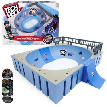 Imagem de Conjunto de rampas de skate Tech Deck Daewon Mega Bowl X-Connect