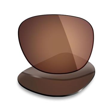 Imagem de Mryok Lentes de substituição para óculos de sol Ray-Ban Erika RB4171 54 mm, HD Polarized, proteção UV, resistente a impactos, ajuste perfeito, Marrom bronze., One Size