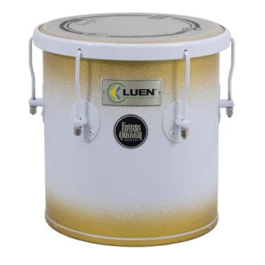 Imagem de Repique de Mão 30X11 Inox Pint Eletro Branco/Dourado Ferr Class Branco Pele Porosa Ubirany 06 Afin - - Luen