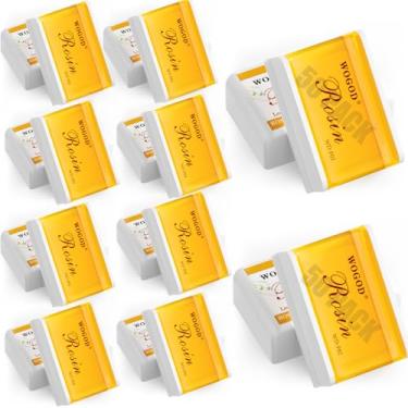 Imagem de WOGOD Conjunto de resina profissional (50 peças) — para violino/viola/violoncelo/contrabaixo/erhu | antiderrapante, tom rico, baixo pó, durável