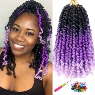 Imagem de Passion Twist Hair LOSMOEER, pré-torcido, 30 cm, 8 pacotes