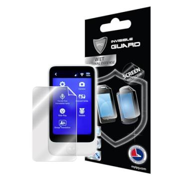 Imagem de IPG Para POCKETALK 2 Plus - S2 Plus Translator Protetor de hidrogel de tela de 3,9 polegadas (2 unidades) Película transparente sensível ao toque invisível Ultra HD antiarranhões - Suave / Autocura