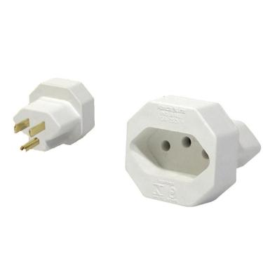 Imagem de Adaptador Tomada Tripolar Padrão Force Line