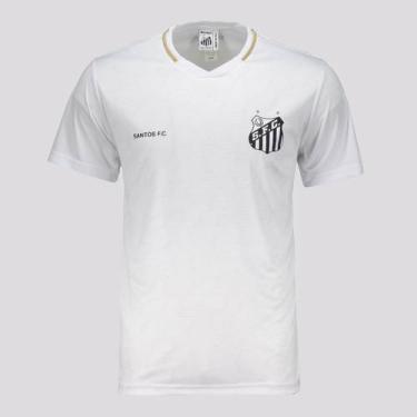 Imagem de Camisa Santos Deslocar Branca - Braziline, M
