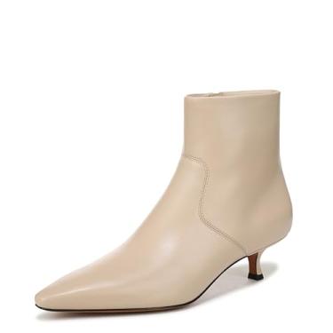 Imagem de Vince Botas curtas femininas Simone com zíper, Couro de areia de bétula, 35