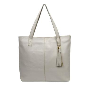 Imagem de Bolsa Feminina Grande Ombro Shopbag Shopping bag em Couro