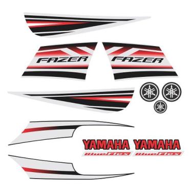 Imagem de Protetor Adesivo Tank Pad Yamaha Fazer 250 2013 a 2015 - Cromo Sign
