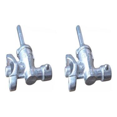 Imagem de Kit 2 Registro Ramal De Encaixe R/sm Fischer Cooktop - CHAMA FORTE