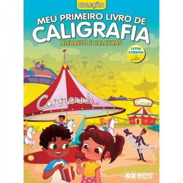 Imagem de Meu Primeiro Livro De Caligrafia - Alfabeto Cursiva Sortido - RIDEEL /