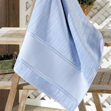 Imagem de Toalha lavabo Artesanalle 30 cm X 45 cm - Dohler, Azul bebe