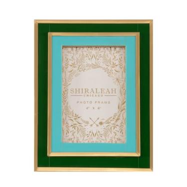 Imagem de Shiraleah Moldura em camadas Viva 10 x 15 cm, verde