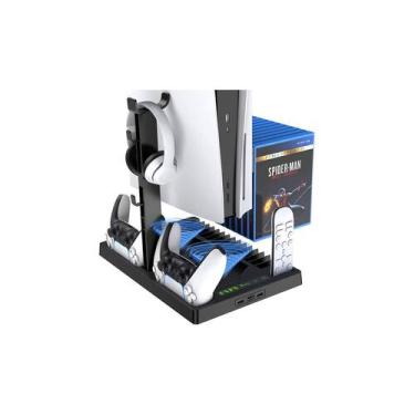 Imagem de Estação de carregamento para console PS5 Playstation 5 com refrigeraçã