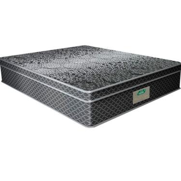 Imagem de Colchão Casal Perola Negra 32x138x188 Molas Ensacadas Gazin Preto