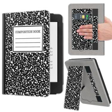 Imagem de Case VORI Stand para Kindle Paperwhite de couro PU de 12ª e 11ª geraçã