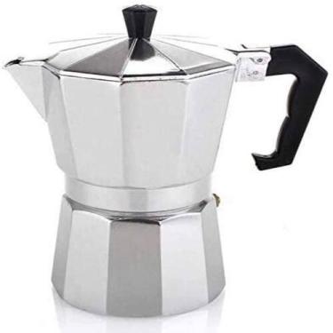 Imagem de Cafeteira italiana 3 xicaras express moka chaleira luxo - Uzy