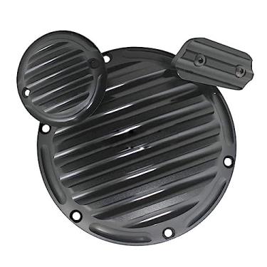 Imagem de RAGBUSCLE Derby Timer Clutch Timing Covers Compatível com Harley Sportster XL 883 1200 Preto