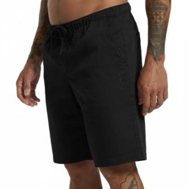 Imagem de Bermuda Passeio Hurley Walk Flat Preta-Masculino