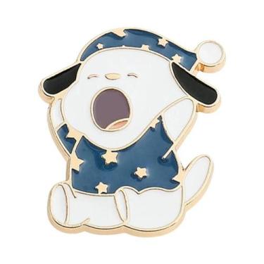 Imagem de Broches De Esmalte Hello Kitty Kuromi Pochacco Para Mochilas, Joias De
