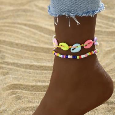 Imagem de Tornozeleiras femininas de praia, tornozeleira, tartaruga, verão, oceano, joia presente, Medium, Latão, Sem Pedra Preciosa