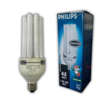 Imagem de Lâmpada Fluorescente Compacta 45W 865 127V E27 4U Philips