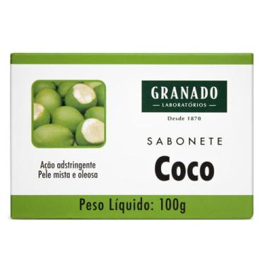 Imagem de Sabonete em Barra Granado - Coco, 1, 100 ml, Coco