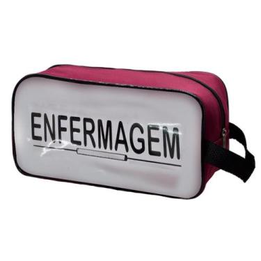 Imagem de Necessaire Enfermagem Bolsa Personalizada Academica Estagio - LOVE SAU