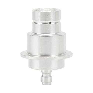 Imagem de Hyuduo Adaptador de CO2 Liga de Alumínio 0.3in Desconectar Rápida Máquina de Refrigerante Conector de CO2 Adaptador de Carbonatação de Carbonatação Com Desconexão Rápida de 8 Mm para (Prata)