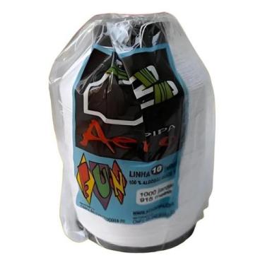 Imagem de Linha Para Pipa Aero Fun 1000j Fio 10, Branca