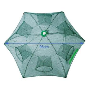 Imagem de Armadilha de Peixes 6 Furos Pesca Pescaria Isca Lambari Tilápia - Mund