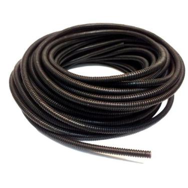 Imagem de Espaguete Corrugado 4,5mm Mangueira Com Corte 20 Metros Tubo Conduite 