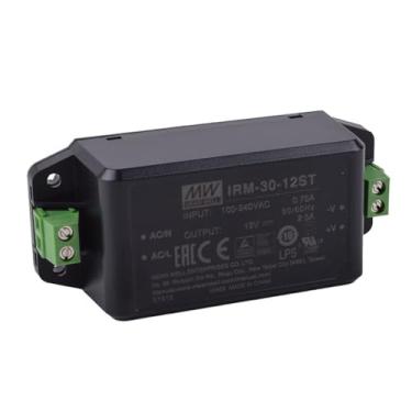 Imagem de Mean Well 30W MóDulo De Energia Verde Ac-Dc Para Montagem Em Pcb Meanwell 5v Fonte De AlimentaçãO Psu Transformador VariáVel 12V 2.5A (IRM-30-12ST 12V/2.5A/30W/Screw Terminal)