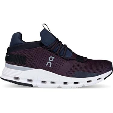 Imagem de On Cloudnova Tênis masculino, Azul-marinho/branco, 38