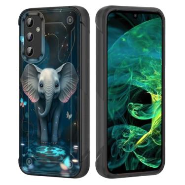 Imagem de wiaekosef Capa para Galaxy A15 5G, PC rígido de camada dupla resistente e silicone macio à prova de choque capa protetora à prova de choque para Samsung Galaxy A15 5G 6,5 polegadas 2024, lindo bebê