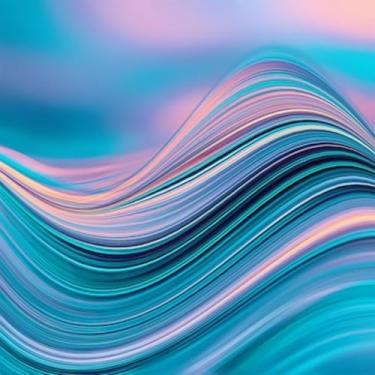 Imagem de Quadro Decorativo Neon Estampa Listrada Para Parede Arte Moderno Colorido 40x40cm