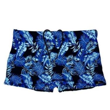Imagem de Sunga Plus Size Bim Beachwear Boxer Tropical Masculina-Masculino