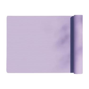Imagem de Zxpjkyu Tapete de Ioga, Tapete para Pular Corda, Almofada de Chão, Academia em Casa, Tapete de Treino Antiderrapante para Exercícios de Chão, Pilates, Esporte, Roxo