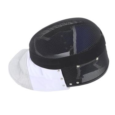 Imagem de Máscara Esportiva Esportiva, Capacete de Proteção de Proteção de Impacto Premium Com Babador Espessado, Malha de Metal, Forro à Prova D'água para Prática Diária e Competição, (L)
