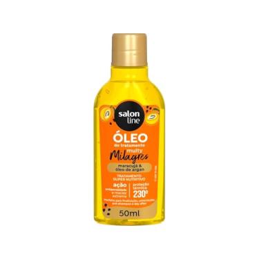 Imagem de Salon Line, Óleo Capilar Reparador, Multy Milagres, Cachos dos Sonhos, Maracujá e Óleo de Argan - Para Todos os Tipos de Cabelos, 50ml
